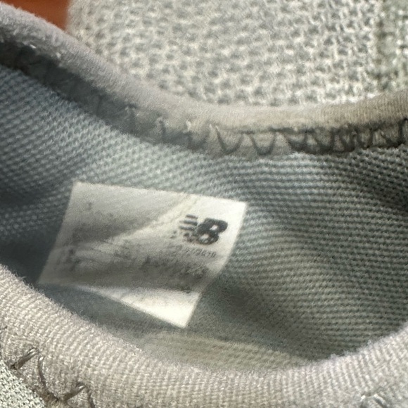 New Balance Light Gray Knit Sneakers - Picture 6 of 6